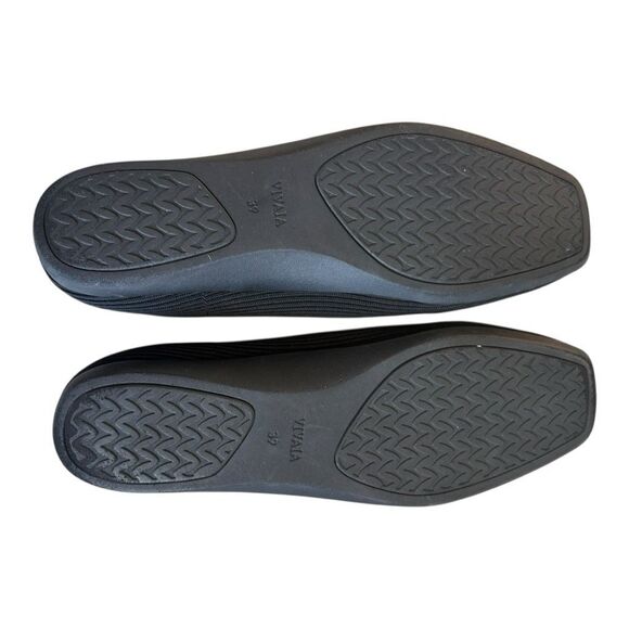 Vivian Margot Cloudwalker Flats Black Size 39 or 8 - Picture 9 of 9